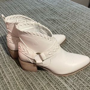 NWT - Altar’d State White Booties